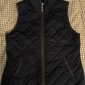 Old Navy Women's Dark Blue Quilted Vest